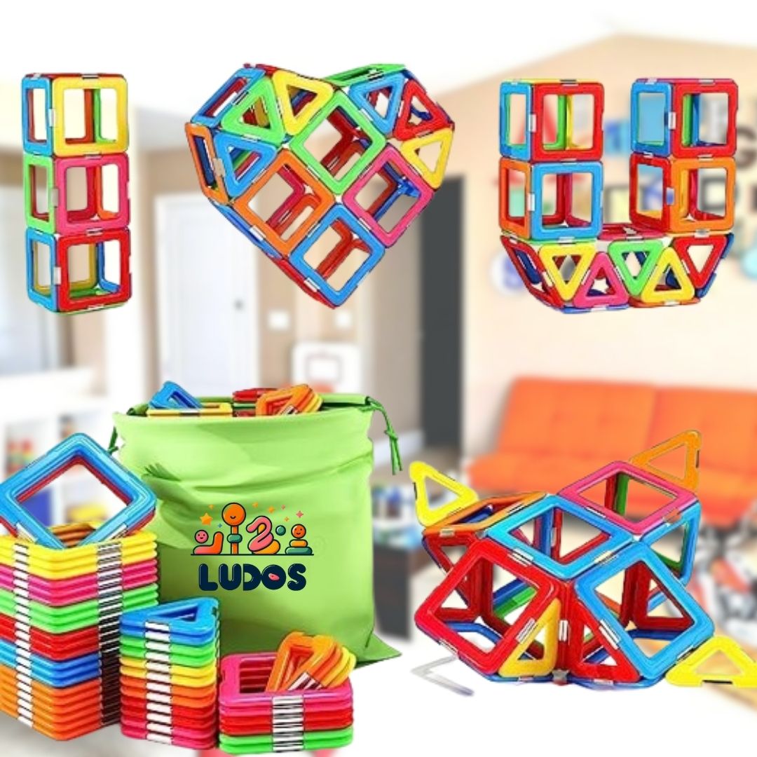 Bloques magnéticos Montessori