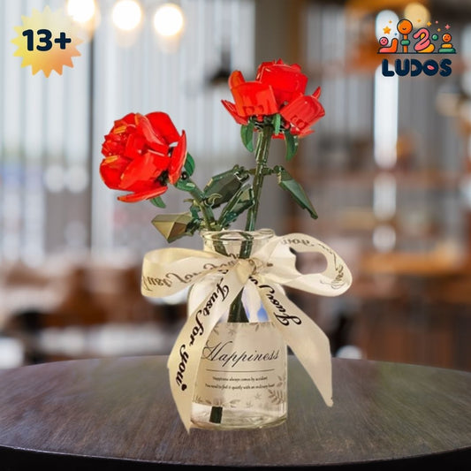 Rosas 3D de bloques