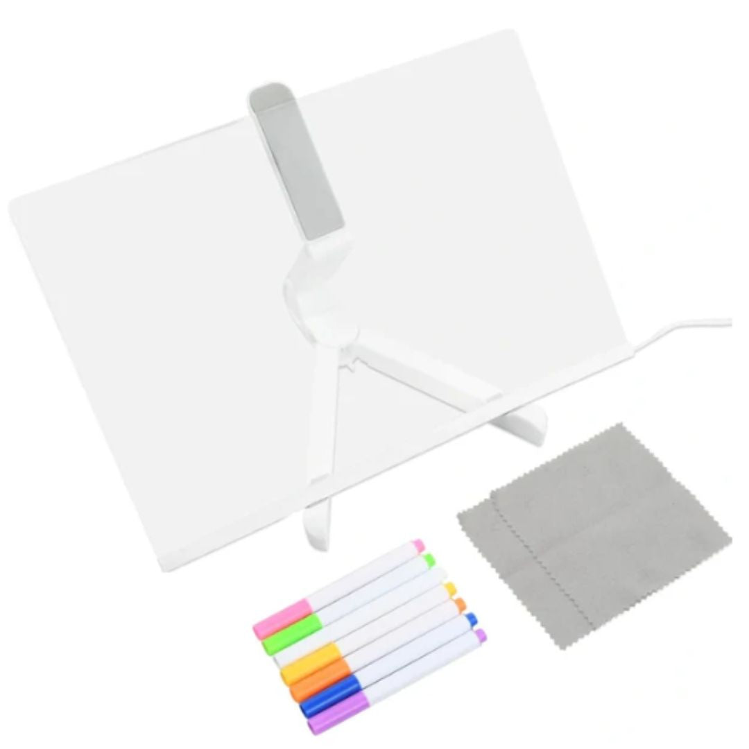 Pizarron led didactico para colorear